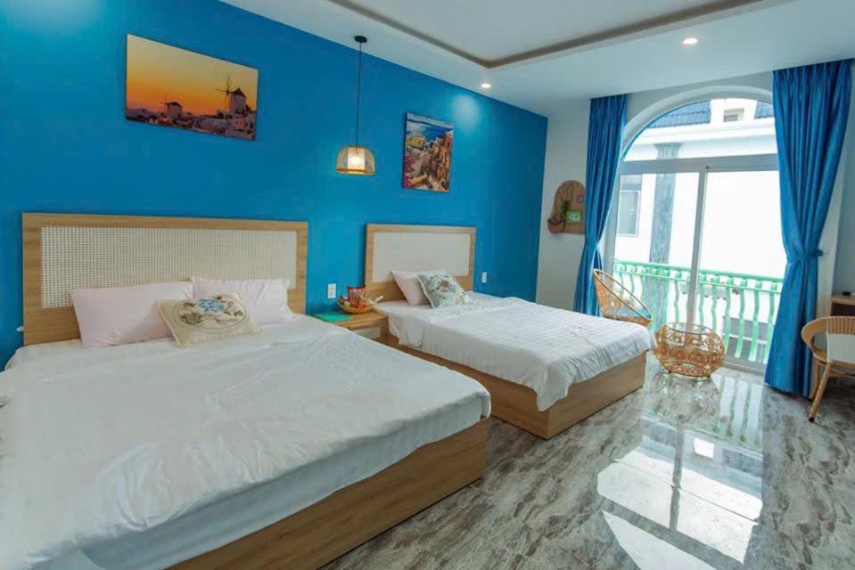 Santorini House And Coffee Hotel Danang Exterior photo