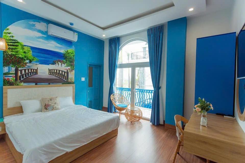 Santorini House And Coffee Hotel Danang Exterior photo