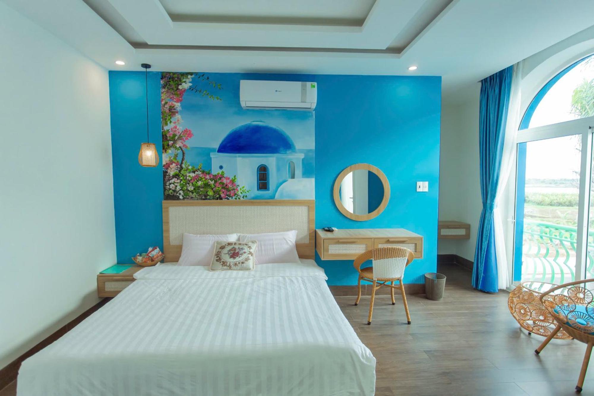 Santorini House And Coffee Hotel Danang Exterior photo